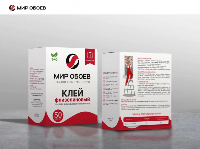 Клей Мир Обоев Флизелиновый клей 250г фото