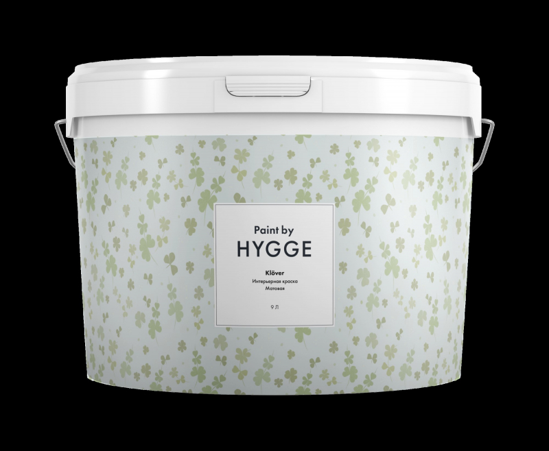 Краска Klover база A 9 л. HYGGE Paint фото